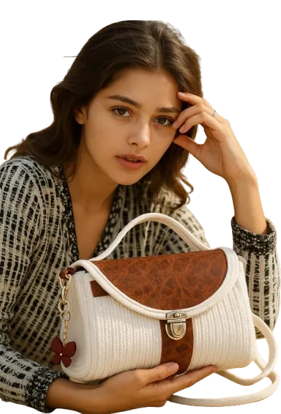 Bolso artesanal de Bolsary hecho a mano en Ecuador